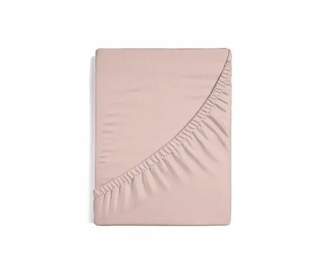 (obrázek pro) Prostěradlo Pudrové ELASTAN STANDARD 90x200