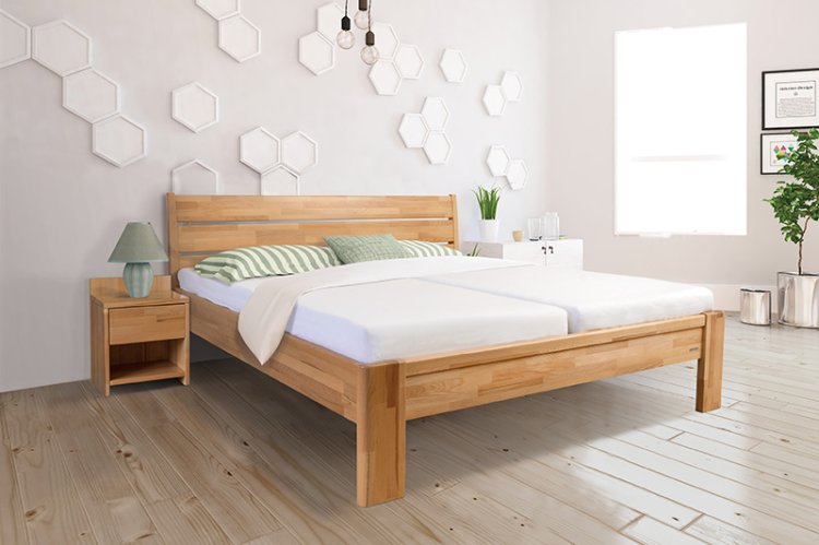 Veroli Masiv dvoulůžko 140x220 - Kliknutím na obrázek zavřete