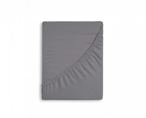 (obrázek pro) Prostěradlo Středně šedé JERSEY PREMIUM 120x200